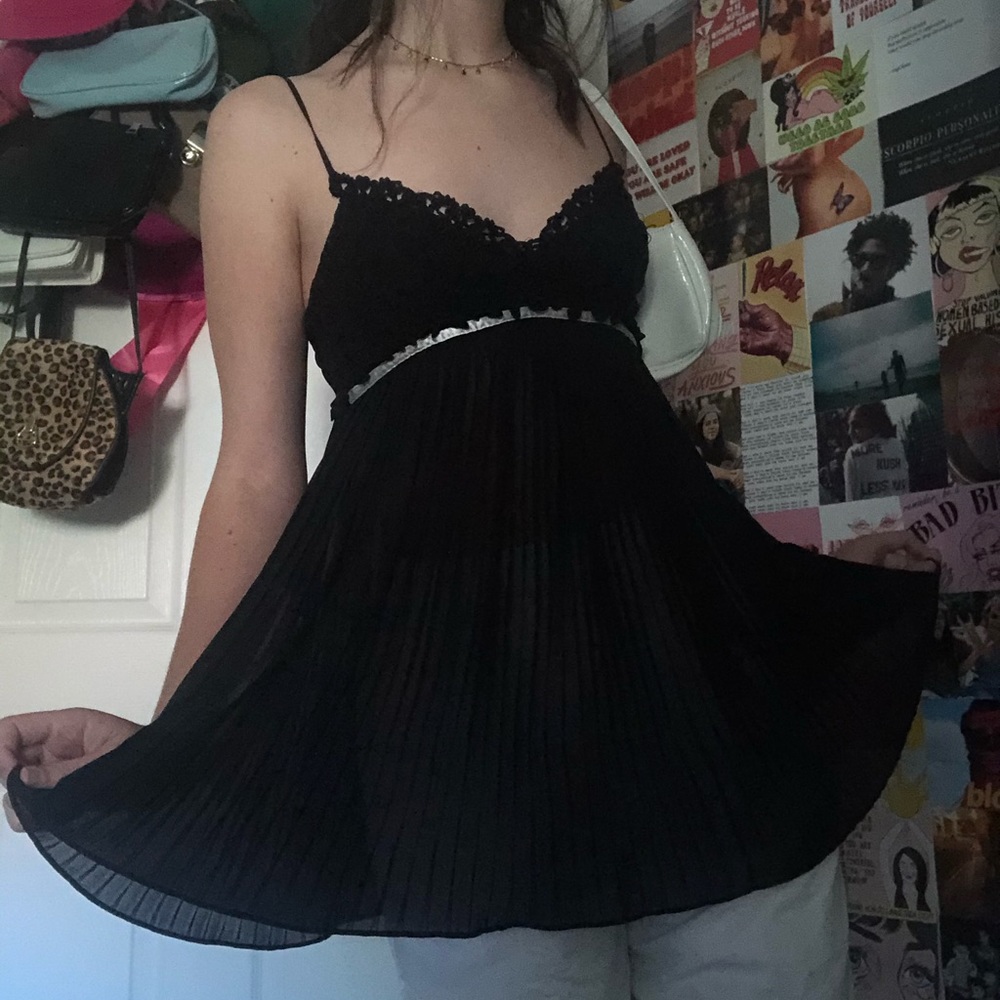 vintage trim cami slip